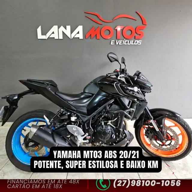 Moto Yamaha MT-03 2021 ABS
