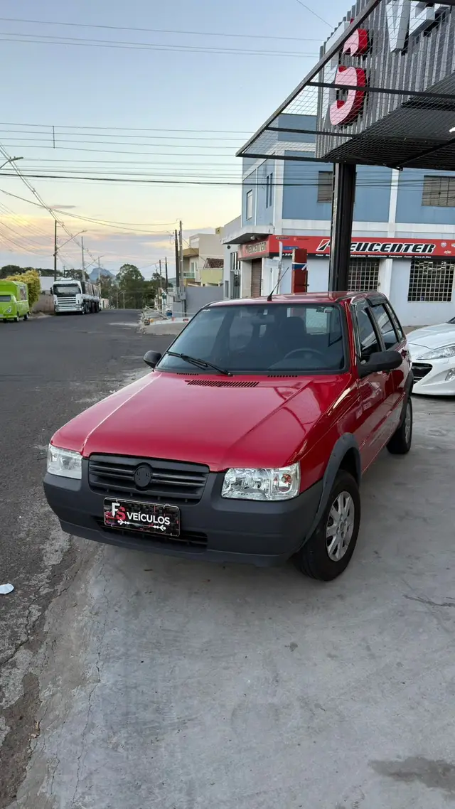 Carro Fiat Uno Mille 2009 Fire Economy Way 1.0 (Flex) 4p