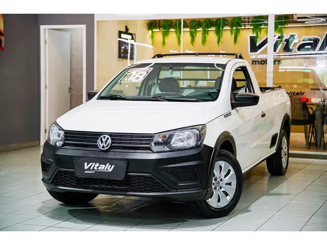 Carro Volkswagen Saveiro 2018 Robust 1.6 MSI CS (Flex)