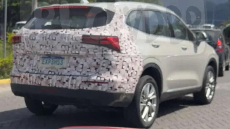 Novo GWM Haval H6 em testes antecipa que SUV vai abandonar tendência visual