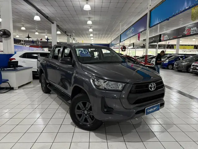 Carro Toyota Hilux Cabine Dupla 2025 STD Power Pack 4x4 2.8 Diesel