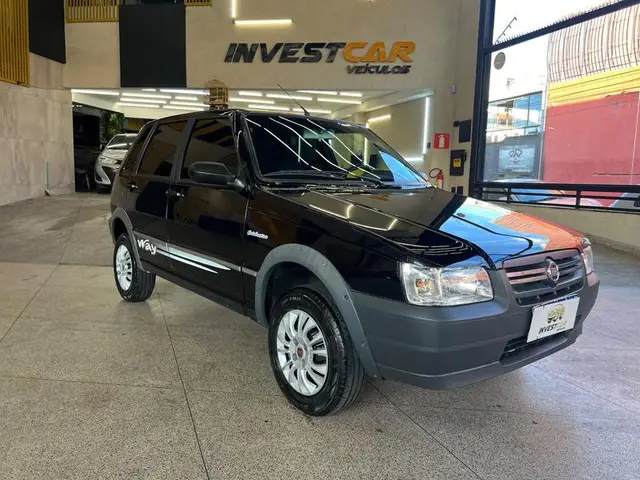 Carro Fiat Uno Mille 2010 Uno Mille Celeb. WAY ECON. 1.0 F.Flex 4p