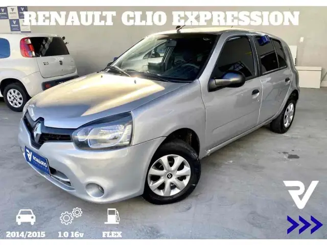 Carro Renault Clio 2015 Expression 1.0 16V (Flex)