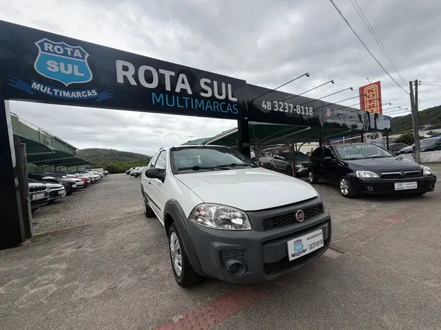 Carro Fiat Strada 2019 Hard Working 1.4 (Flex) (Cabine Simples)