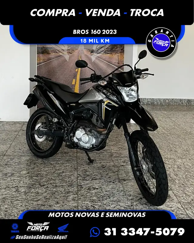 Moto Honda NXR 160 2023 Bros ESDD