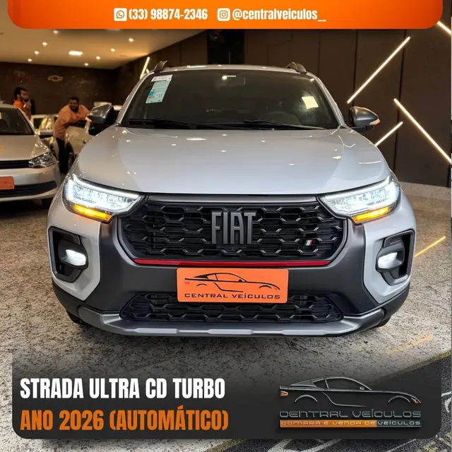 Carro Fiat Strada 2026 Ultra CD 1.0 Turbo