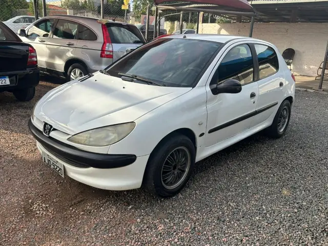 Carro Peugeot 206 2001 Hatch. Soleil 1.6 8V 2p