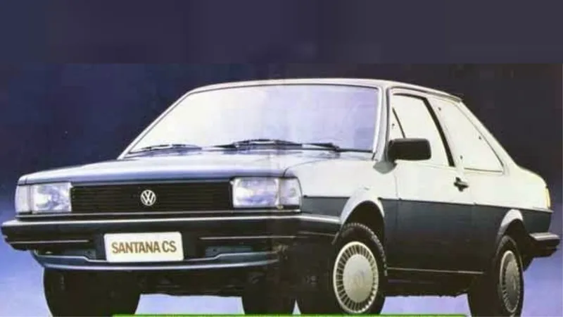 VW Santana CS derivado do Passat compensa falta de luxo com porte familiar