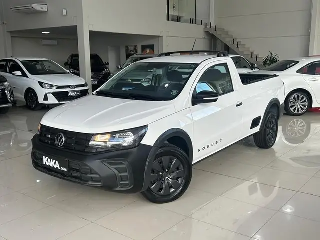 Carro Volkswagen Saveiro 2024 Robust CS 1.6