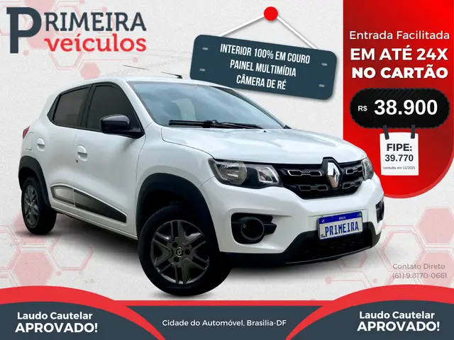 Carro Renault Kwid 2020 Intense 1.0 12v SCe (Flex)