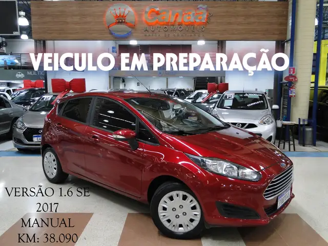 Carro Ford New Fiesta Hatch 2017 New Fiesta SE 1.6 16V