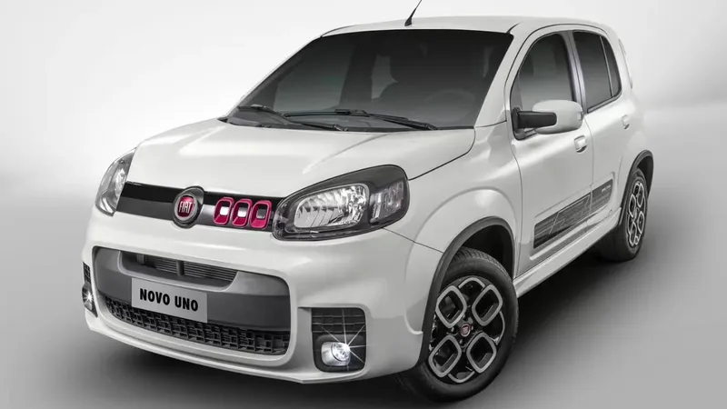 Fiat Uno com motor 1.3 do Argo é usado ágil e econômico abaixo de R$ 50 mil