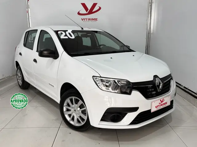 Carro Renault Sandero 2020 Life 1.0 12V SCe (Flex)