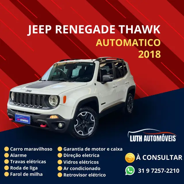 Carro Jeep Renegade 2018 Trailhawk 2.0 TDI 4x4 (Aut)