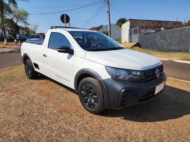 Carro Volkswagen Saveiro 2024 Robust CS 1.6