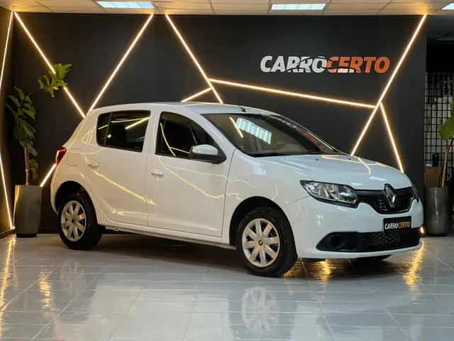 Carro Renault Sandero 2017 Authentique 1.0 12V SCe (Flex)
