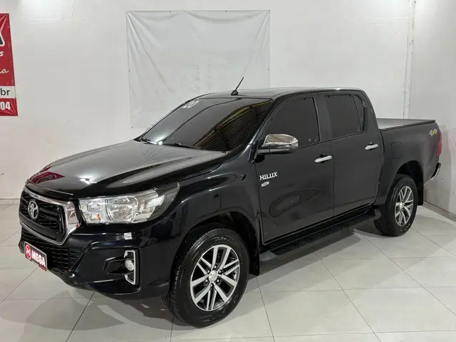Carro Toyota Hilux Cabine Dupla 2020 Hilux 2.7 SRV CD 4x4 (Flex) (Aut)