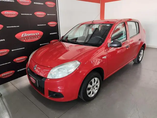 Carro Renault Sandero 2013 Authentique 1.0 16V (flex)