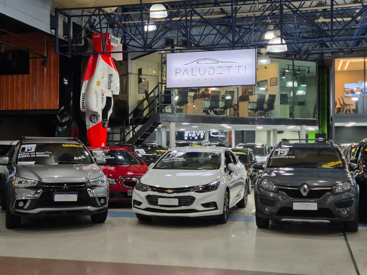 Fachada da loja Veículos à venda em PALUDETTI AUTOM - Santo André - SP