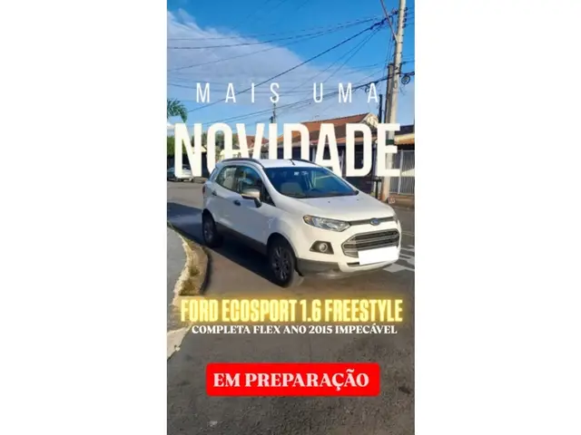 Carro Ford EcoSport 2015 Ecosport Freestyle 1.6 16V (Flex)