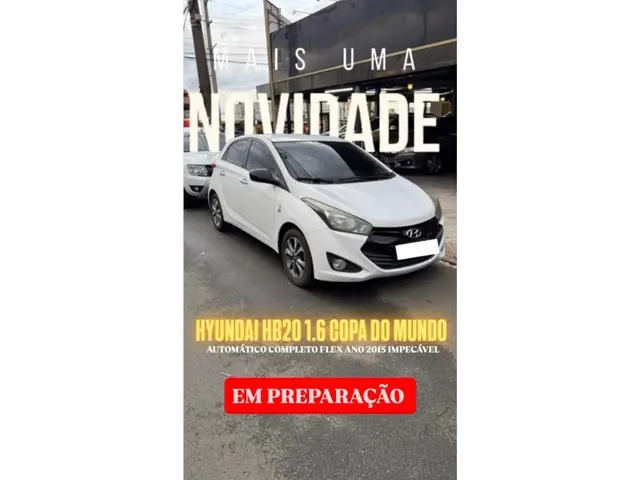 Carro Hyundai HB20 2015 1.6 Copa do Mundo (Flex)