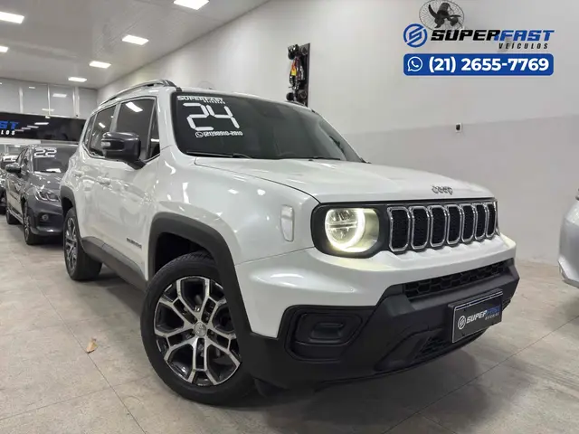 Carro Jeep Renegade 2024 Longitude T270 1.3 Turbo 4x2