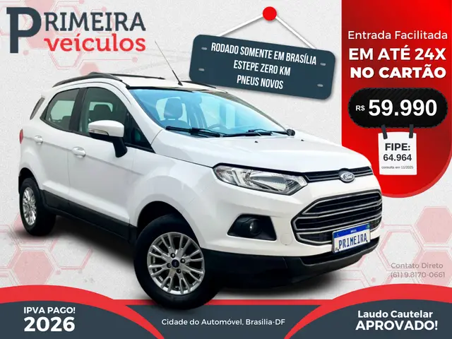 Carro Ford EcoSport 2017 Ecosport SE 1.6 16V PowerShift (Flex)