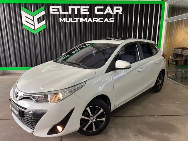 Carro Toyota Yaris 2020 1.5 XLS Connect CVT (Flex)