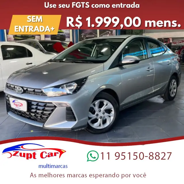 Carro Hyundai HB20S 2024 Comfort 1.0 (Flex)