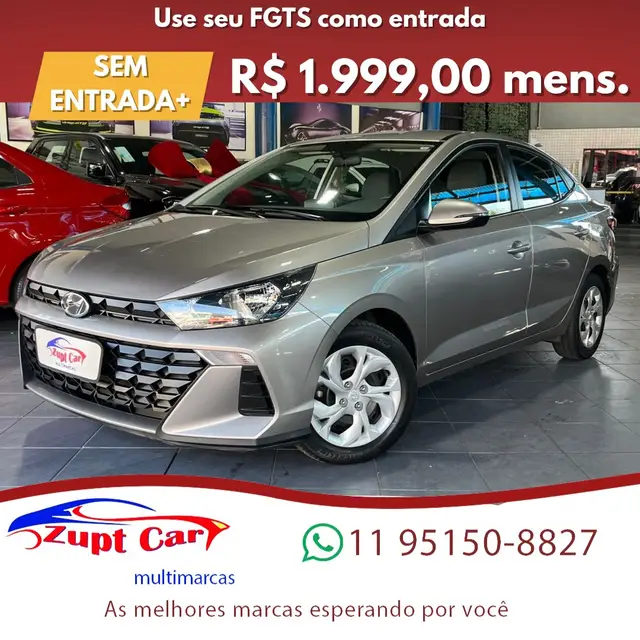 Carro Hyundai HB20S 2024 Comfort 1.0 (Flex)
