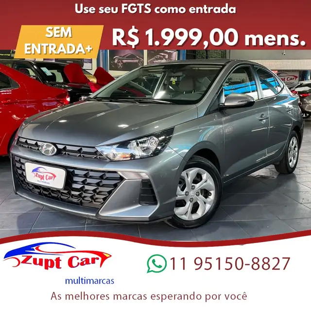 Carro Hyundai HB20S 2024 Comfort 1.0 (Flex)