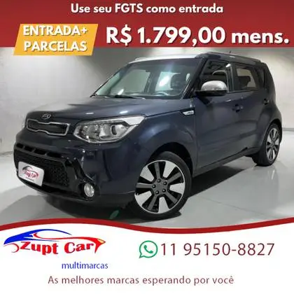 Carro Kia Soul 2017 EX 1.6 (Flex) (Aut) U259