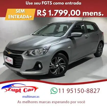 Carro Chevrolet Onix 2024 LT 1.0 Turbo