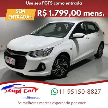 Carro Chevrolet Onix 2024 LT 1.0 Turbo