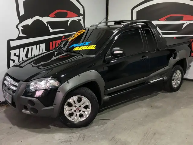 Carro Fiat Strada 2009 Adventure Locker 1.8 8V (Flex) (Cabine Estendida)