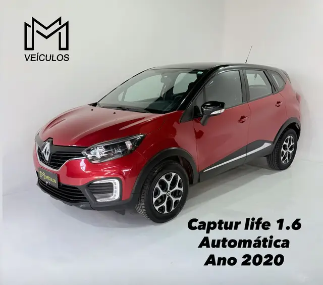 Carro Renault Captur 2020 Life 1.6 16v SCe CVT (Flex)