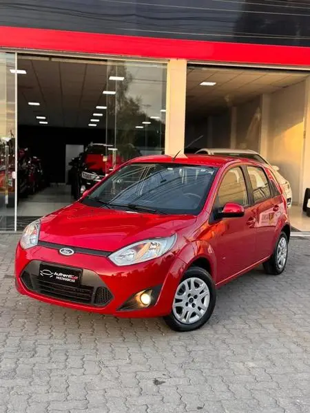 Carro Ford Fiesta Hatch 2014 SE 1.0 RoCam (Flex)