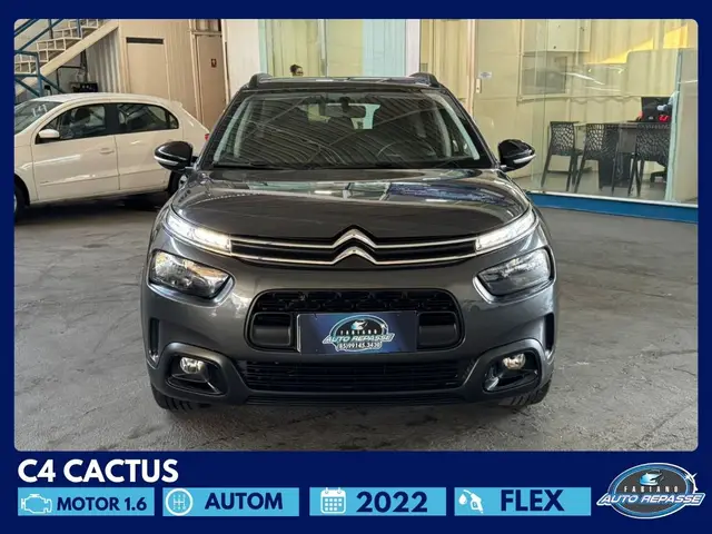 Carro Citroën C4 Cactus 2022 1.6 Feel (Aut) (Flex)