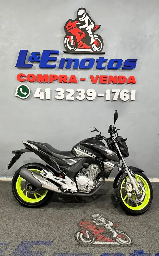 Moto Honda CB 250F Twister 2022 250F (ABS) Cinza fosco