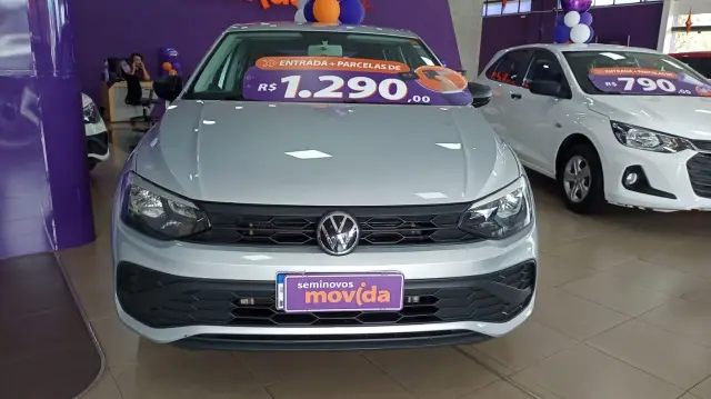 Carro Volkswagen Polo 2025 Track 1.0 Flex 12V 5p
