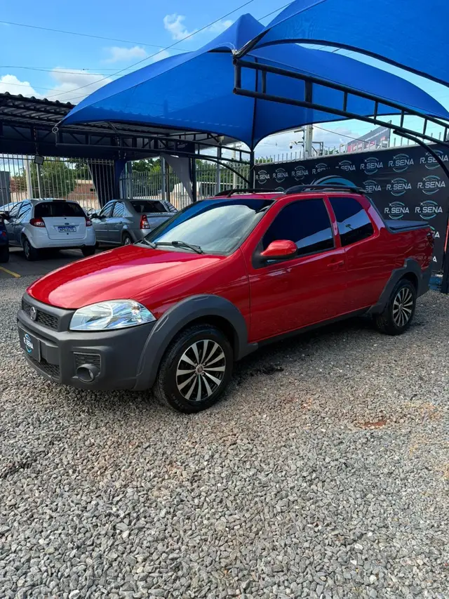 Carro Fiat Strada 2017 Hard Working 1.4 (Flex) (Cabine Dupla)