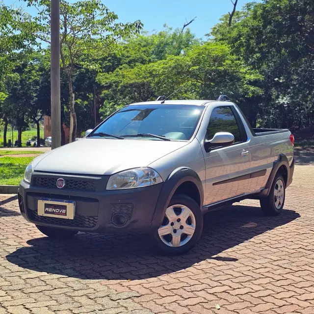 Carro Fiat Strada 2018 Hard Working 1.4 (Flex) (Cabine Simples)