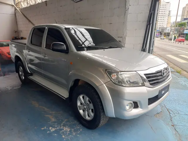 Carro Toyota Hilux Cabine Dupla 2012 Hilux STD 4x4 2.5 (cab. dupla)