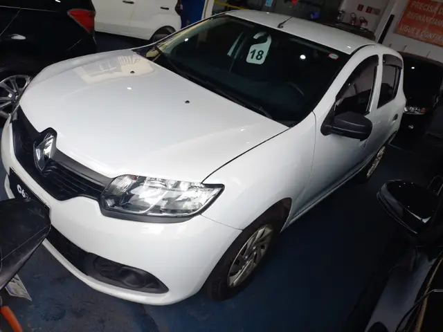 Carro Renault Sandero 2018 Authentique 1.0 12V SCe (Flex)