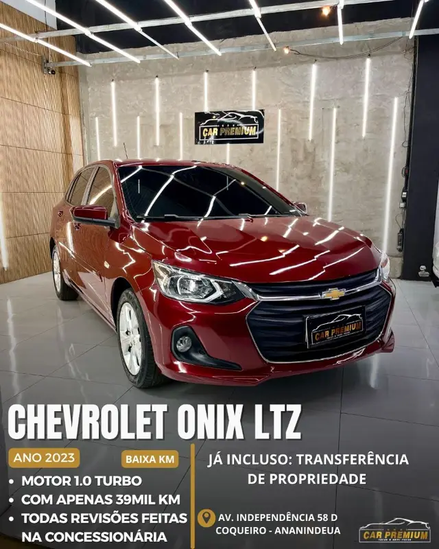 Carro Chevrolet Onix 2023 1.0