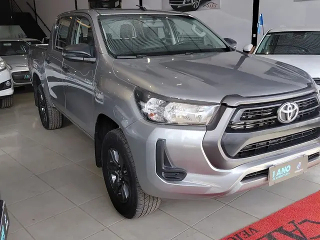 Carro Toyota Hilux Cabine Dupla 2021 SRV 2.8 TDI CD 4x4 (Aut)