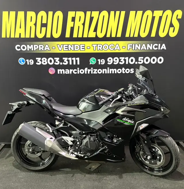 Moto Kawasaki Ninja 2025 500