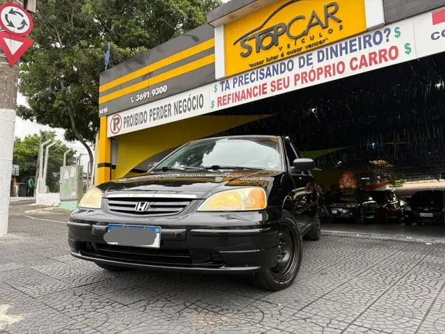 Carro Honda Civic 2003 Sedan LX 1.7 16V (Aut)