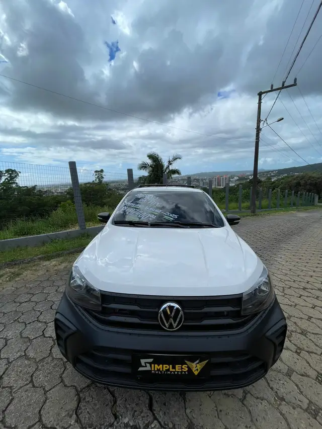 Carro Volkswagen Saveiro 2025 Robust Total Flex 16V