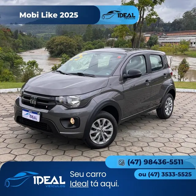 Carro Fiat Mobi 2025 Like 1.0